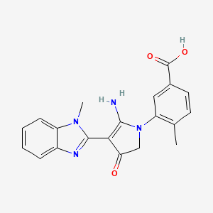 molecular formula C20H18N4O3 B7753657 CID 7540523 