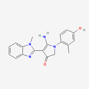molecular formula C19H18N4O2 B7753692 CID 7540540 