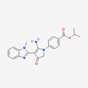 molecular formula C22H22N4O3 B7753711 CID 7540555 