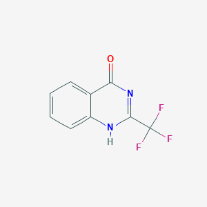 molecular formula C9H5F3N2O B7753779 CID 702189 