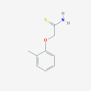 molecular formula C9H11NOS B7753901 2-o-Tolyloxy-thioacetamide CAS No. 35370-81-1
