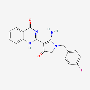 molecular formula C19H15FN4O2 B7754084 CID 9124522 