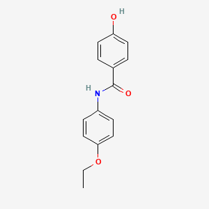 molecular formula C15H15NO3 B7754248 N-(4-ethoxyphenyl)-4-hydroxybenzamide 