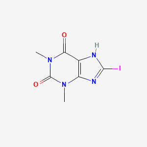 molecular formula C7H7IN4O2 B7754268 8-Iodotheophylline CAS No. 24255-56-9