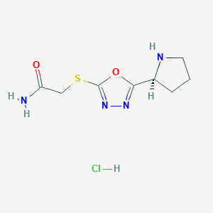 molecular formula C8H13ClN4O2S B7754320 C8H13ClN4O2S 