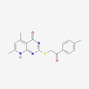 molecular formula C18H17N3O2S B7754427 CID 735692 