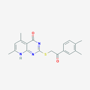 molecular formula C19H19N3O2S B7754433 CID 1186908 