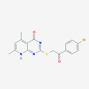 molecular formula C17H14BrN3O2S B7754435 CID 1186910 