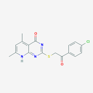molecular formula C17H14ClN3O2S B7754437 CID 1147043 