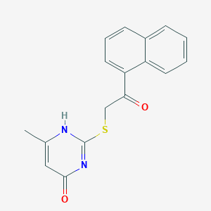 molecular formula C17H14N2O2S B7754459 CID 735699 