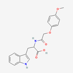 N-[(4-methoxyphenoxy)acetyl]tryptophan