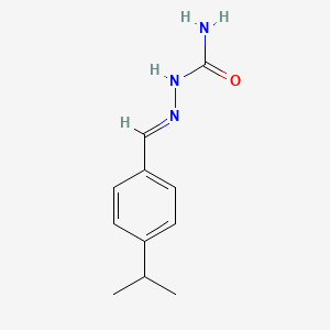 molecular formula C11H15N3O B7754885 p-Isopropylbenzaldehyde semicarbazone CAS No. 950-07-2