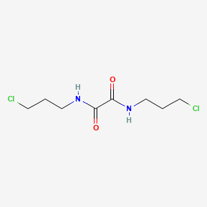 molecular formula C8H14Cl2N2O2 B7754967 N,N'-bis(3-chloropropyl)ethanediamide 