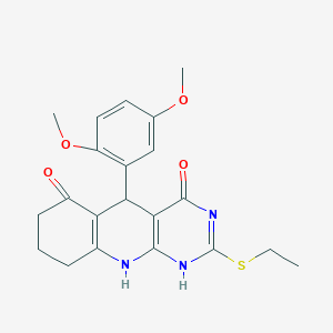 molecular formula C21H23N3O4S B7755620 CID 4105685 