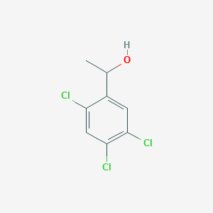 molecular formula C8H7Cl3O B077557 1-(2,4,5-トリクロロフェニル)エタノール CAS No. 14299-54-8