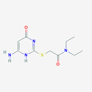 molecular formula C10H16N4O2S B7755978 CID 698652 