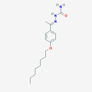 (E)-2-(1-(4-(octyloxy)phenyl)ethylidene)hydrazinecarboxamide