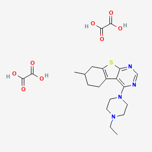 molecular formula C21H28N4O8S B7756556 C21H28N4O8S 