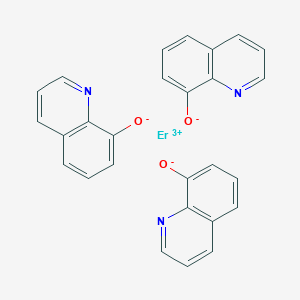 molecular formula C27H18ErN3O3 B7756916 Erbium tris(quinoline-8-olate) 