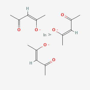 molecular formula C15H21InO6 B7756921 Indium tris(acetylacetonate) 