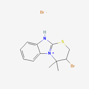 molecular formula C12H14Br2N2S B7756934 CID 12981842 