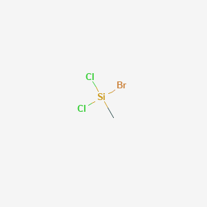 molecular formula CH3BrCl2Si B077570 Methylbromodichlorosilane CAS No. 10338-96-2