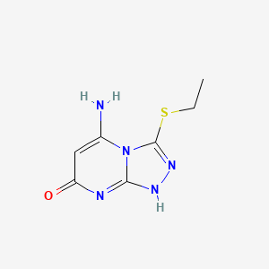 molecular formula C7H9N5OS B7757125 CID 712820 