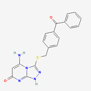 molecular formula C19H15N5O2S B7757148 CID 1186296 