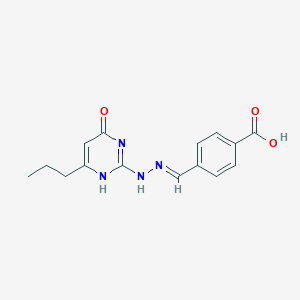 molecular formula C15H16N4O3 B7757334 CID 9582728 