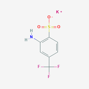 molecular formula C7H5F3KNO3S B7757414 CID 2770472 