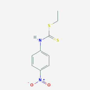 B077575 ethyl N-(4-nitrophenyl)carbamodithioate CAS No. 13037-41-7