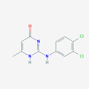 molecular formula C11H9Cl2N3O B7757503 CID 1078340 