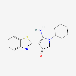 molecular formula C17H19N3OS B7757657 CID 1991432 