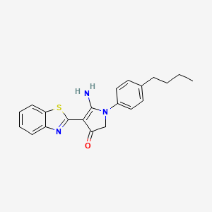 molecular formula C21H21N3OS B7757672 CID 1590217 