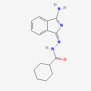 molecular formula C15H18N4O B7758080 CID 5548868 