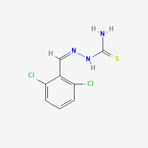molecular formula C8H7Cl2N3S B7758329 2,6-Dichlorobenzaldehydethiosemicarbazone 
