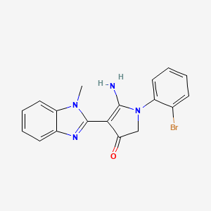 molecular formula C18H15BrN4O B7758901 CID 16958000 