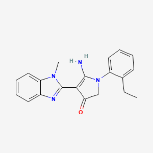 molecular formula C20H20N4O B7758905 CID 7454344 