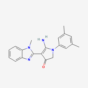 molecular formula C20H20N4O B7758912 CID 16958001 