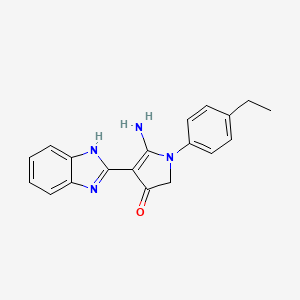 molecular formula C19H18N4O B7759004 CID 7454359 