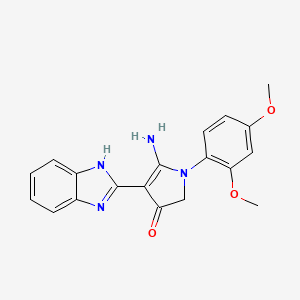 molecular formula C19H18N4O3 B7759062 CID 7454369 