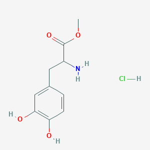 molecular formula C10H14ClNO4 B7759406 Dopamine, methyl ester CAS No. 40611-00-5