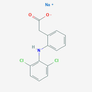 molecular formula C14H10Cl2NNaO2 B7759418 CID 27194 