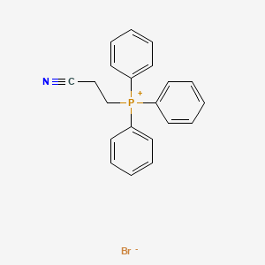 molecular formula C21H19BrNP B7759437 (2-氰乙基)三苯基溴化鏻 CAS No. 5032-74-6
