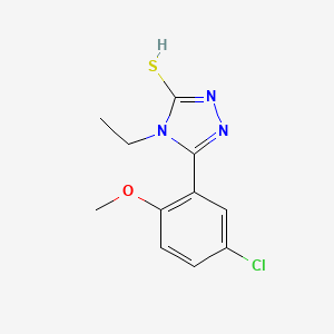 molecular formula C11H12ClN3OS B7759468 CID 622854 
