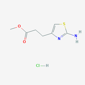 Methyl 3-(2-aminothiazol-4-yl)propanoate hydrochloride