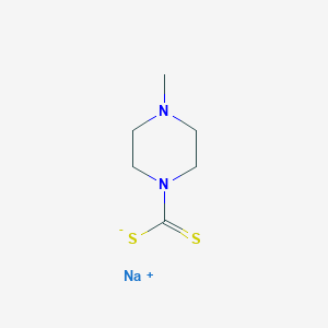 molecular formula C6H11N2NaS2 B7759636 sodium;4-methylpiperazine-1-carbodithioate 