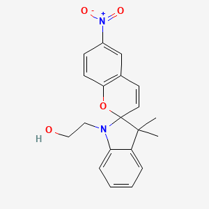 2-(3',3'-Dimethyl-6-nitrospiro[chromene-2,2'-indolin]-1'-yl)ethanol