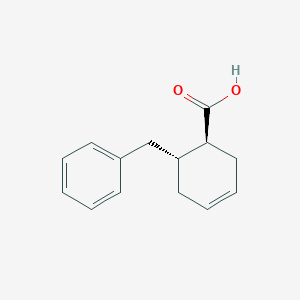 (1S,6R)-6-benzylcyclohex-3-ene-1-carboxylic acid