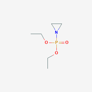 molecular formula C6H14NO3P B7759842 N-(diethoxyphosphoryl)aziridine 